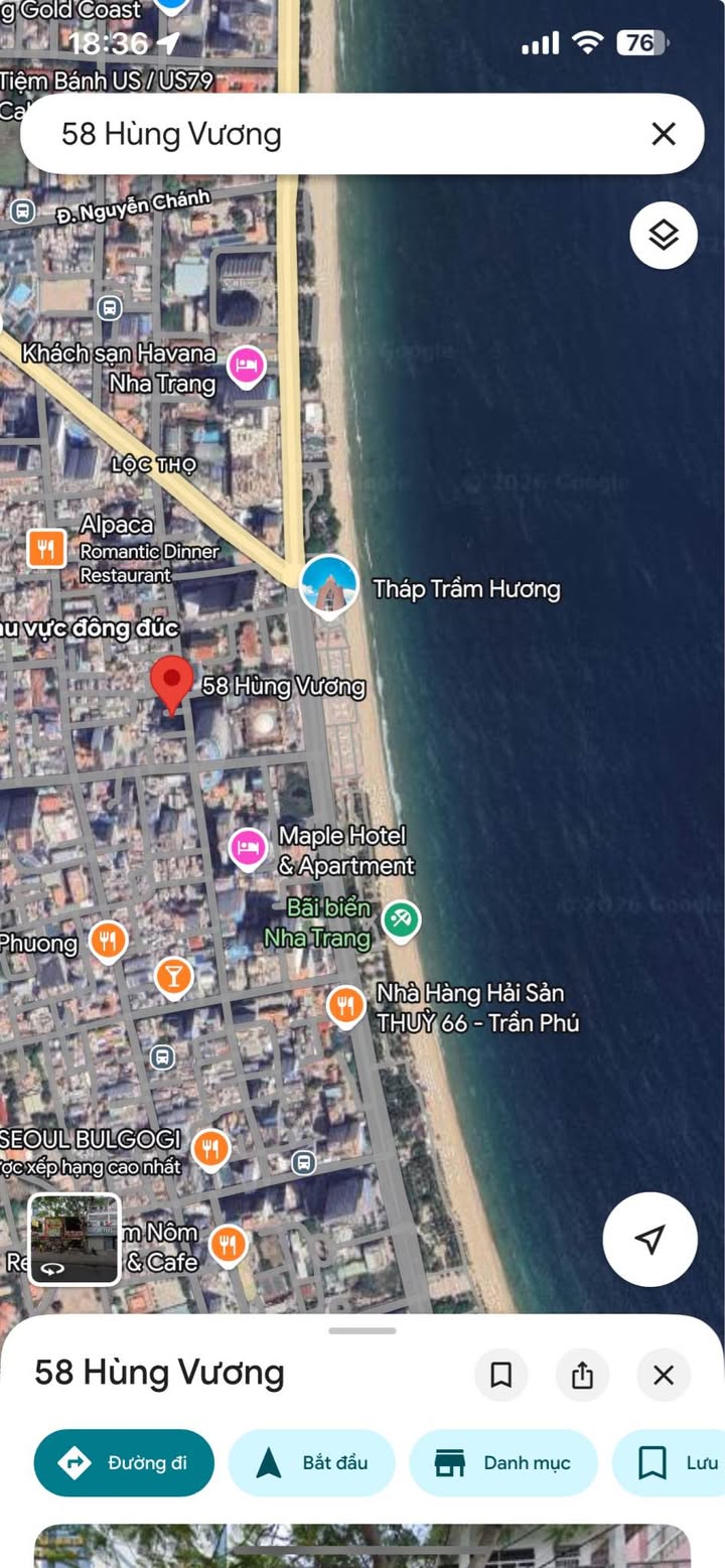 Bán gấp FrontHouse 58 Hùng Vương, Lộc Thọ, Nha Trang 134m² - Vị trí đắc địa, sầm uất!