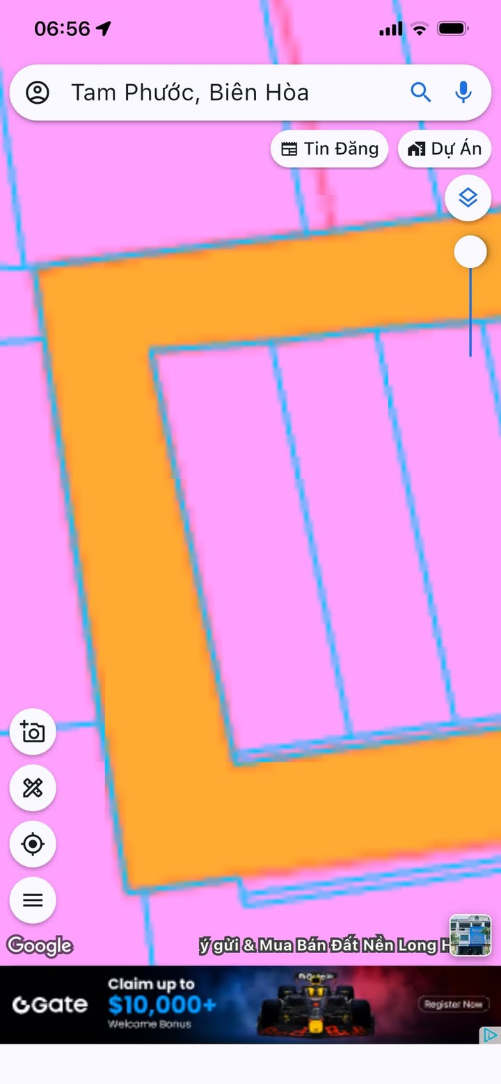 Đất nền lô góc 3 mặt tiền tại Tam Phước, Biên Hòa 211m² giá chỉ 3,45 tỷ - Pháp lý rõ ràng