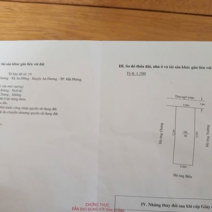 Bán nhà cấp 4 Thôn An Dương, An Đồng 56m² - Giá tốt, pháp lý rõ ràng!
