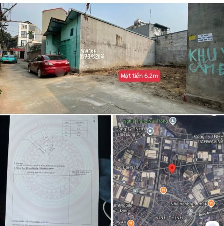 Đất mặt tiền 71.2m² tại TDP Vinh Thịnh, Vĩnh Yên - Đầu tư sinh lời ngay!