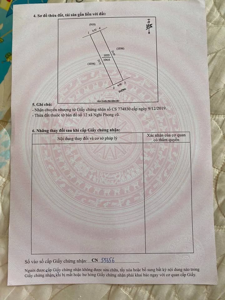 Đất nền Xóm 1, Nghi Phong, 104m² giá 2 tỷ - Cơ hội đầu tư hấp dẫn!