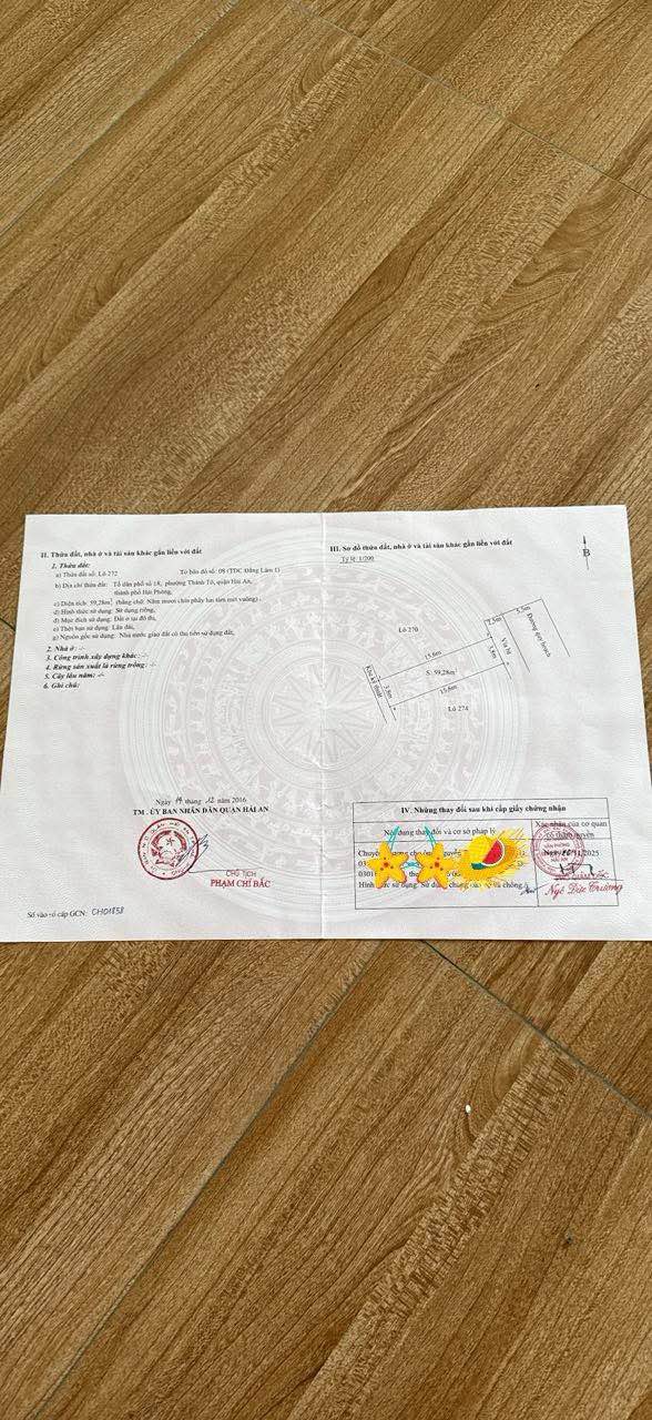 Đất nền Đằng Lâm Hải Phòng 60m² giá 5.1 tỷ - Đường rộng 12m, gần chợ và trường học!