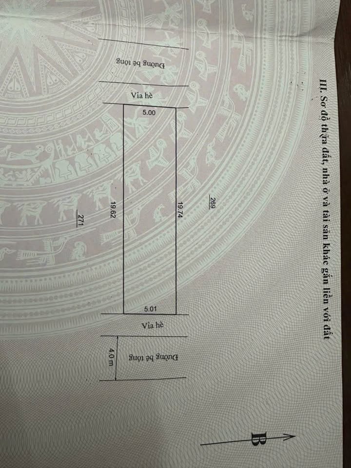 Đất nền 2 mặt đường phường Thịnh Lang 98m² giá 2 tỷ - Đường thông tứ phía