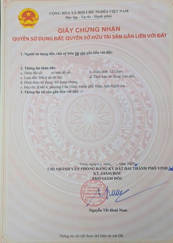 Nhà mặt tiền kinh doanh Đặng Thái Thân, Cửa Nam, 121.5m² giá 11 tỷ - Cơ hội đầu tư sinh lời!