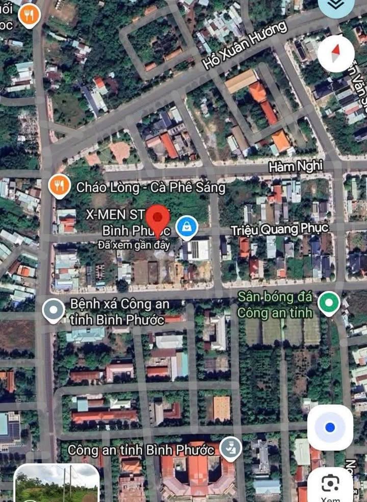 Đất nền đường Triệu Quang Phục, Đồng Xoài 125m² - Giá tốt thỏa thuận