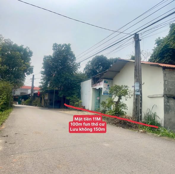 Đất thổ cư 100m² tại xã Vân Trục, Vĩnh Phúc - Kinh doanh nhộn nhịp chỉ 1,4 tỷ!