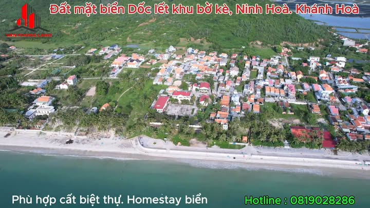 Đất mặt biển Dốc Lết, Ninh Hòa 363m² giá 17 tỷ - Cơ hội đầu tư hiếm có!