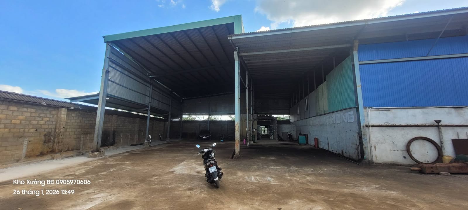 Kho cho thuê mặt tiền Quốc lộ 1A Phước Lộc 1500m² giá 30 triệu - Đường lớn thuận lợi!