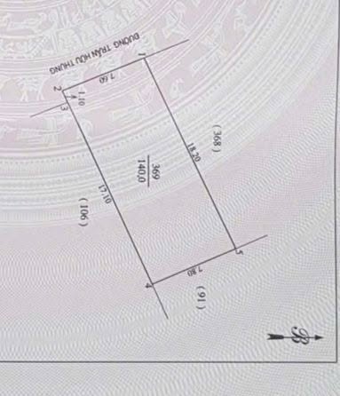 Đất mặt đường Trần Hữu Thung, Trà Vinh 140m² giá 4.62 tỷ - Sổ hồng chính chủ!