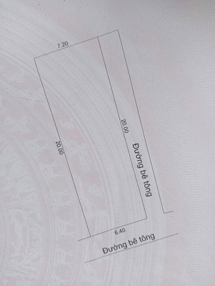 Đất nền 2 mặt tiền đường bê tông 135.9m² giá 3 tỷ - Cơ hội đầu tư tuyệt vời!