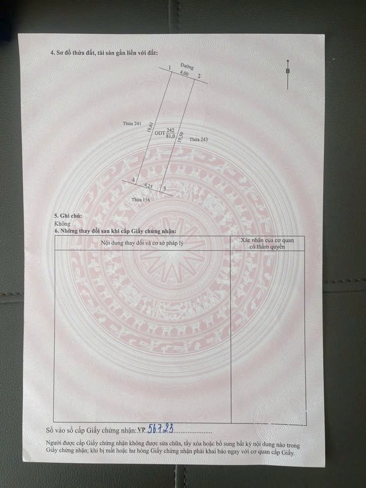Đất nền Phường Ninh Khánh, Thành phố Hoa Lư, Ninh Bình 81m² - Chính chủ bán gấp!