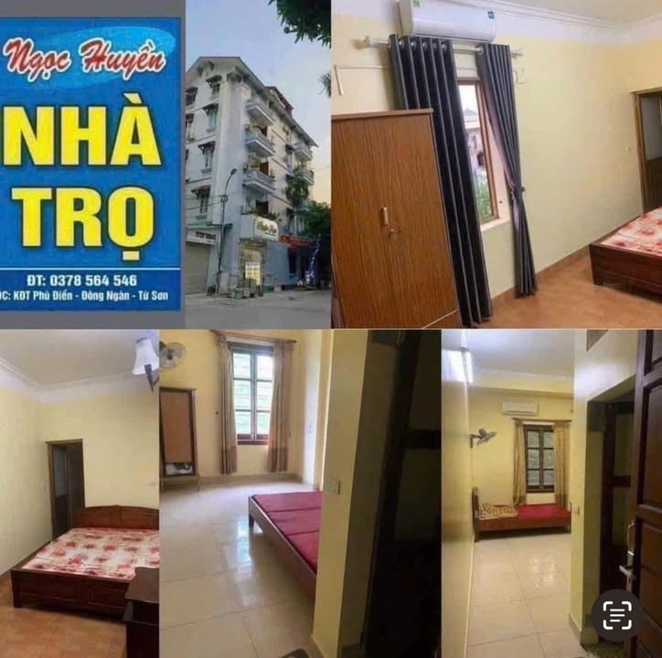 Phòng trọ cho thuê tại Từ Sơn, Bắc Ninh - Nóng lạnh, điều hòa, giá thỏa thuận!
