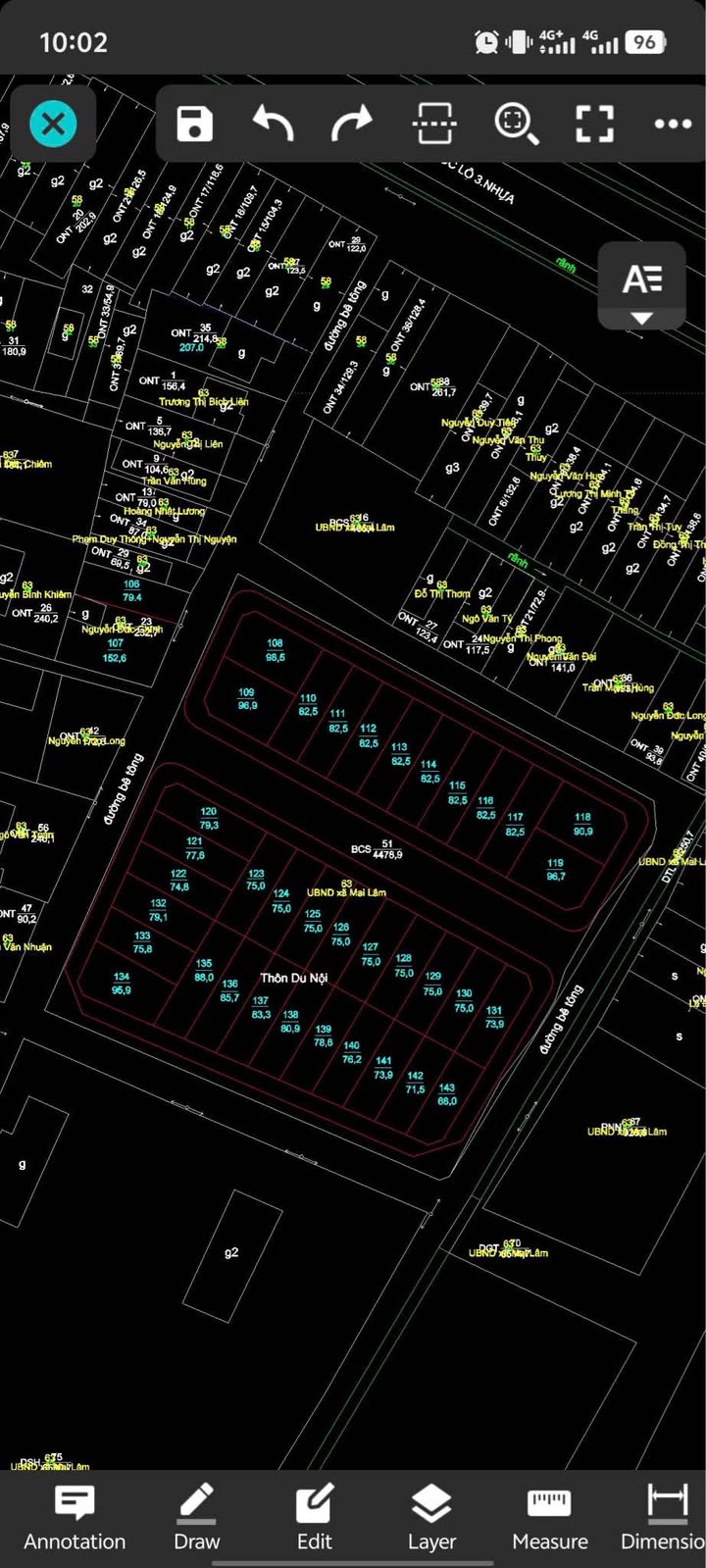 Đất đấu giá X5 Du Nội, Đông Anh 75m² - Vị trí vàng, tiềm năng sinh lời!