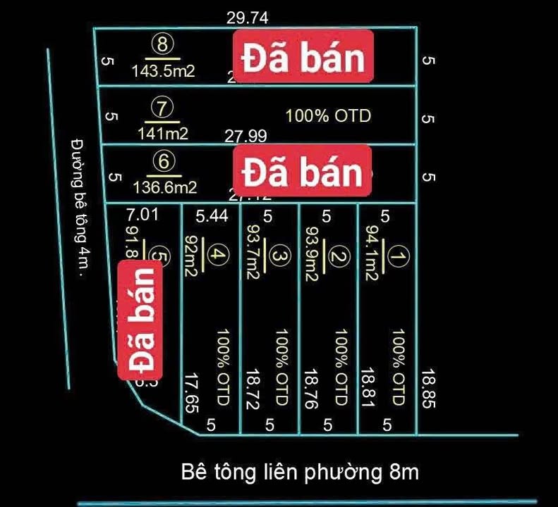 Đất nền mặt tiền Liên Xã Ninh Đông 94m² giá 500 triệu - Cơ hội đầu tư tuyệt vời!