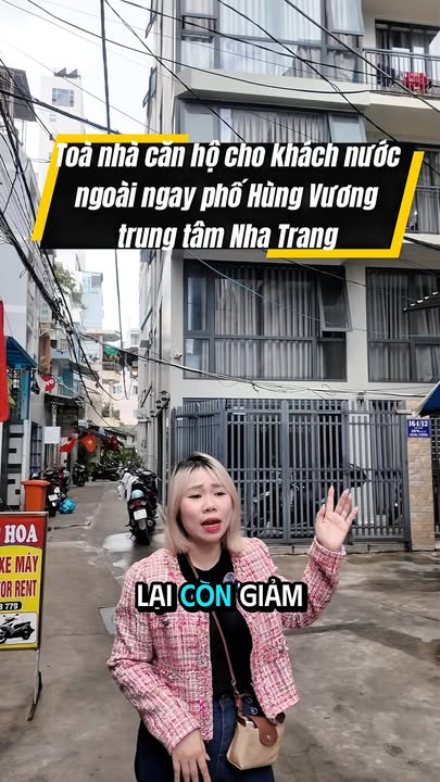 Căn hộ 7 tầng Đường Hùng Vương, Nha Trang 65.4m² giá 18 tỷ - Kinh doanh full phòng, giảm 800 triệu!