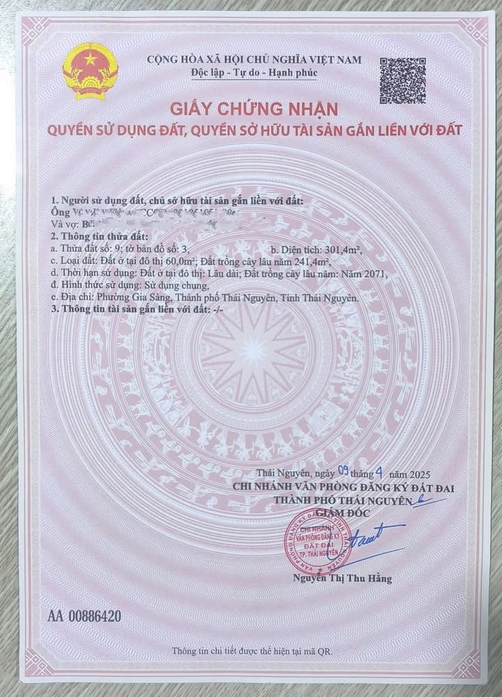 Đất nền KDT Thăng Long, Túc Duyên 301.4m², giá 4 tỷ - Đầu tư lý tưởng!