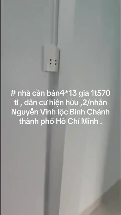 Nhà phố Vĩnh Lộc A, Bình Chánh 5.2m² giá 1.57 tỷ - Ô tô vào tận nhà!