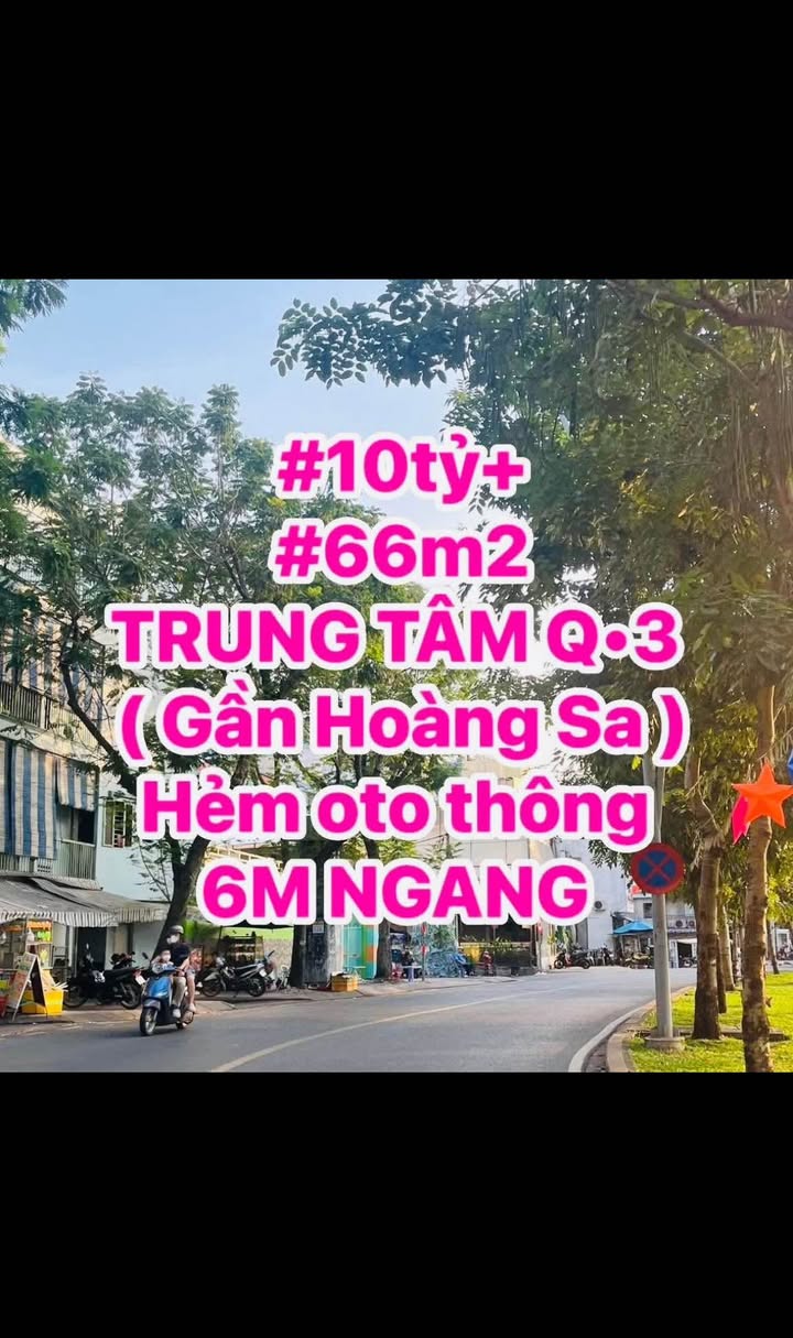 FrontHouse Đường Hoàng Sa, Quận 3, 66m² giá 10.56 tỷ - Mặt tiền rộng, kinh doanh thuận lợi!