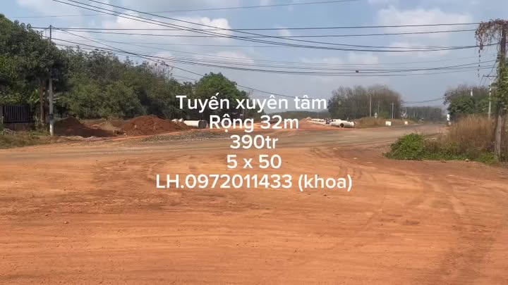 Đất nền 250m² tại Tân Hưng, Đồng Phú chỉ 390 triệu - Cơ hội đầu tư tuyệt vời!