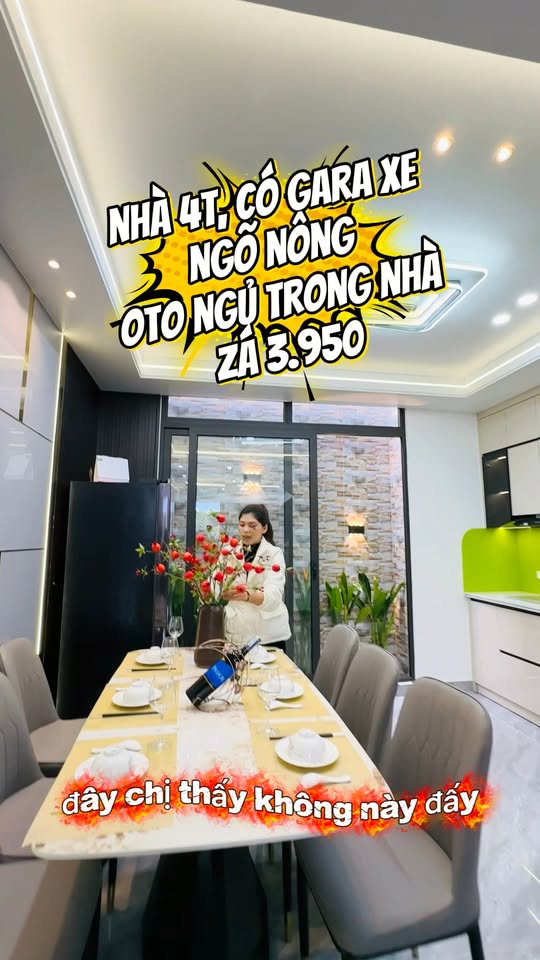 Nhà phố 4 tầng Quỳnh Hoàng, An Dương 50m² giá 3.8 tỷ - Chính chủ, đầy đủ nội thất!