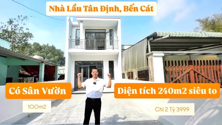 Nhà vườn hiện đại tại Bến Cát 240m² giá 2.399 tỷ - Không thể bỏ lỡ!