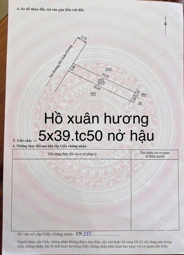 Đất nền mặt đường Hồ Xuân Hương, Chư Sê, Gia Lai 195m² - Sổ đỏ chính chủ, giá chỉ 1.3 tỷ!