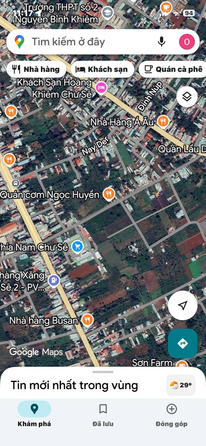 Đất hẻm Võ Thị Sáu, Thị trấn Chư Sê, 696m² chỉ 1.5 tỷ - Sổ hồng chính chủ!