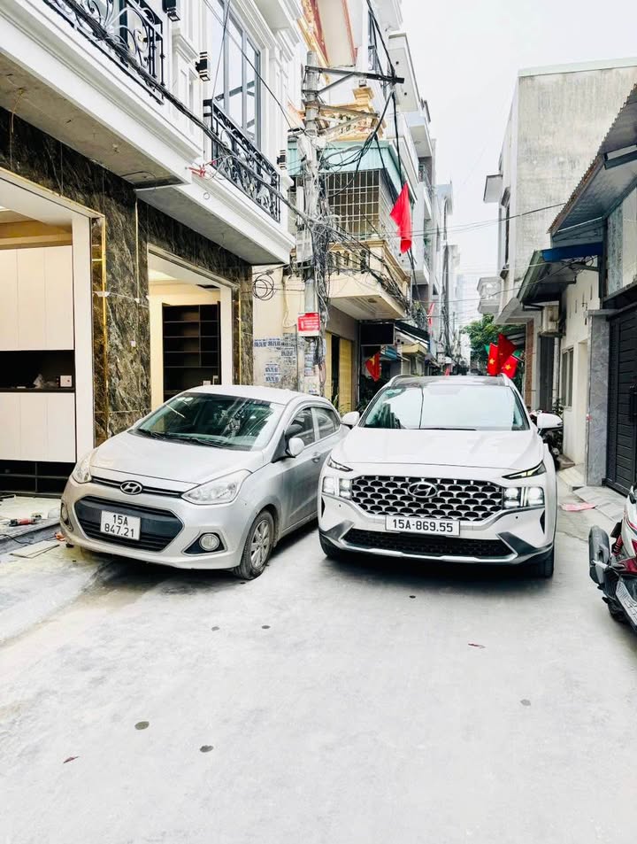 Nhà mặt ngõ Nguyễn Công Hoà, Lê Chân 50m² giá 6.39 tỷ - Ô tô vào tận nhà!