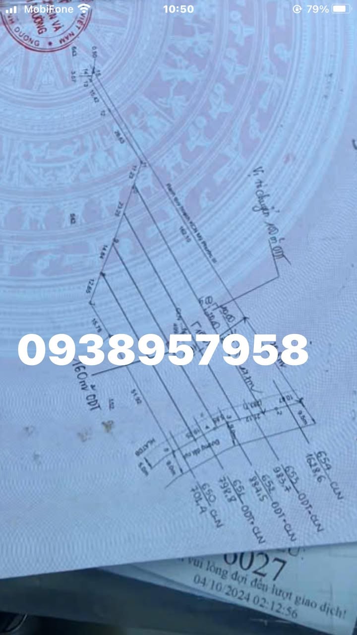 Đất nền 57m² tại Thới Hòa, Bến Cát - Giá chỉ 5 triệu/m², thương lượng linh hoạt!