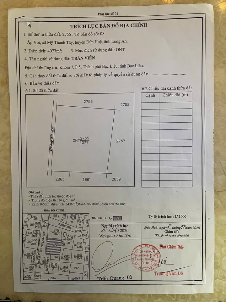 Đất mặt tiền Châu Văn Liêm 4.077m² - Cơ hội đầu tư không thể bỏ lỡ!