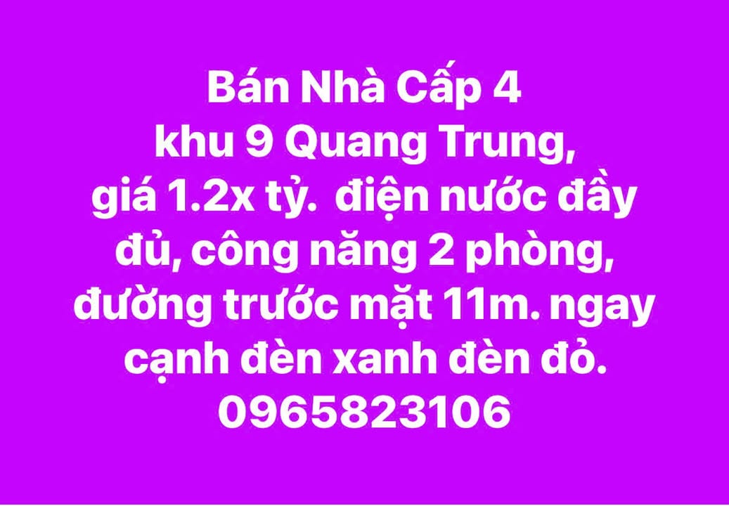 Nhà riêng Quang Trung, Quảng Yên 70m² giá 1.2 tỷ - Đầu tư sinh lời thuận lợi!