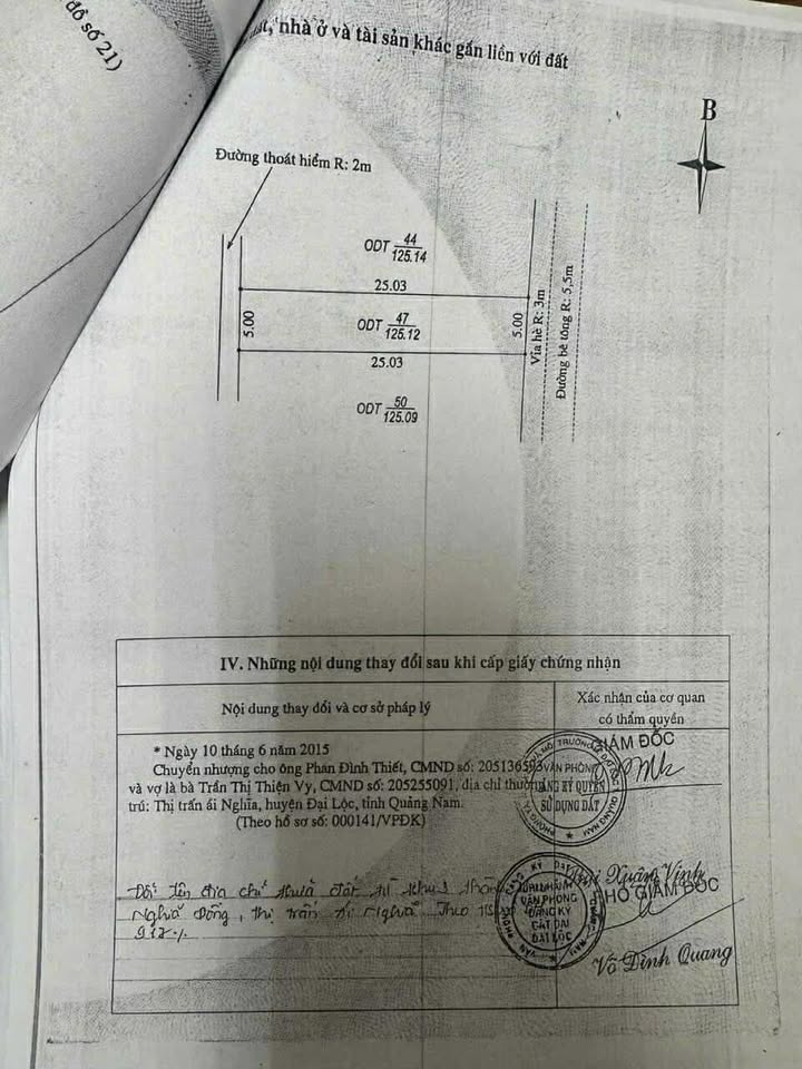 Đất nền trung tâm Thị Trấn Ái Nghĩa 125m² giá 1.85 tỷ - Đầu tư sinh lời ngay!