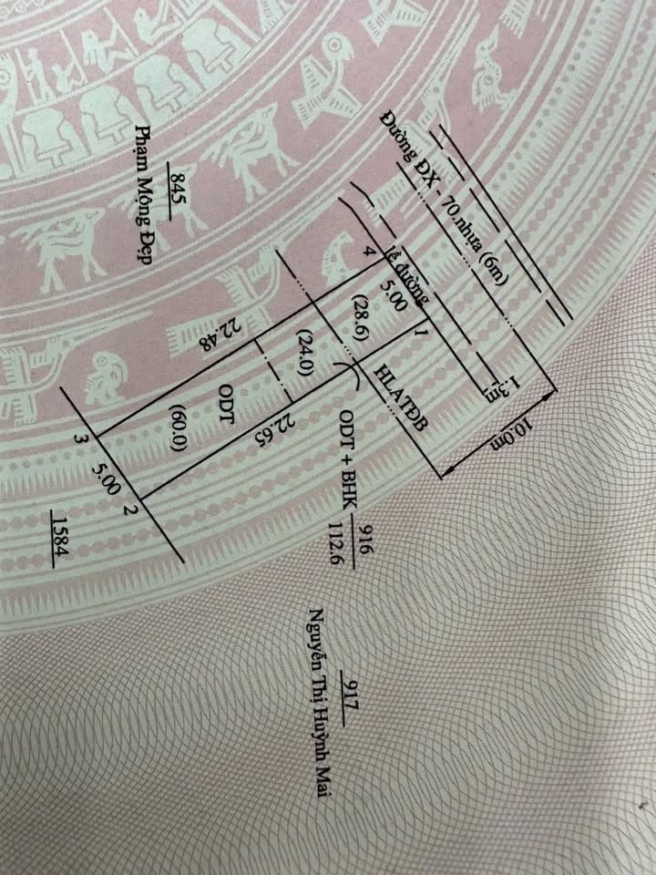 Đất thổ cư Định Hòa, Thủ Dầu Một 110m² giá 2.35 tỷ - Sổ đỏ chính chủ, thương lượng tốt!