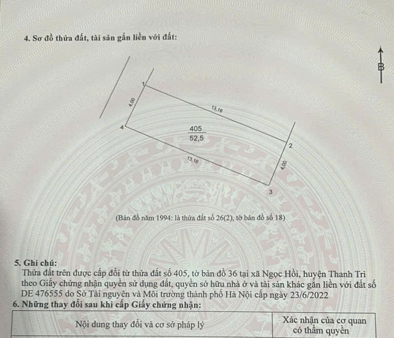 Đất Ngọc Hồi 53m² giá 8.1 tỷ - Ô tô vào tận nơi!