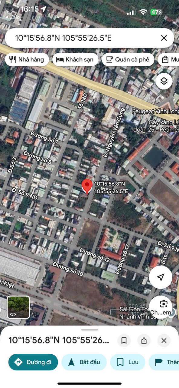 Đất nền Khu dân cư Tân Ngãi, Đường Nguyễn Văn Cung 120m² giá 1.92 tỷ - Đầu tư sinh lời cao!