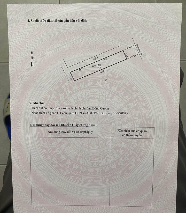 Đất nền Làng Định Hoà, Thanh Hóa 74,5m² giá thỏa thuận - Cơ hội đầu tư