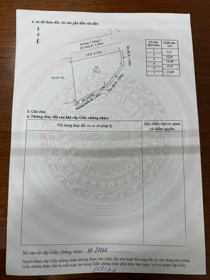 Đất ở mặt tiền đường 3/2, Nam Phước 350m² giá 1 tỷ - Đầu tư sinh lời ngay!