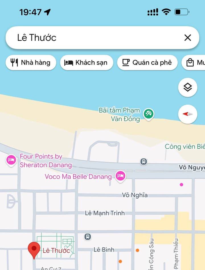 FrontHouse Đường Lê Thước 90m² giá 15 tỷ - Vị trí đắc địa gần biển Mỹ Khê!