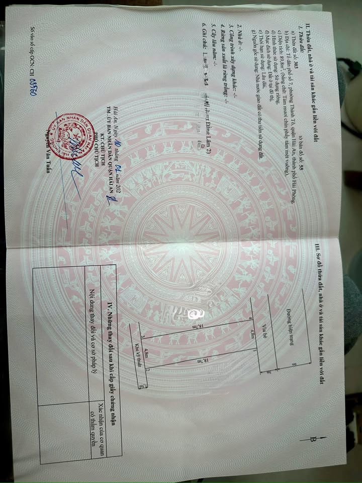 Đất nền Đằng Lâm, Hải An, 89.8m² giá 8.08 tỷ - Cơ hội đầu tư tuyệt vời!