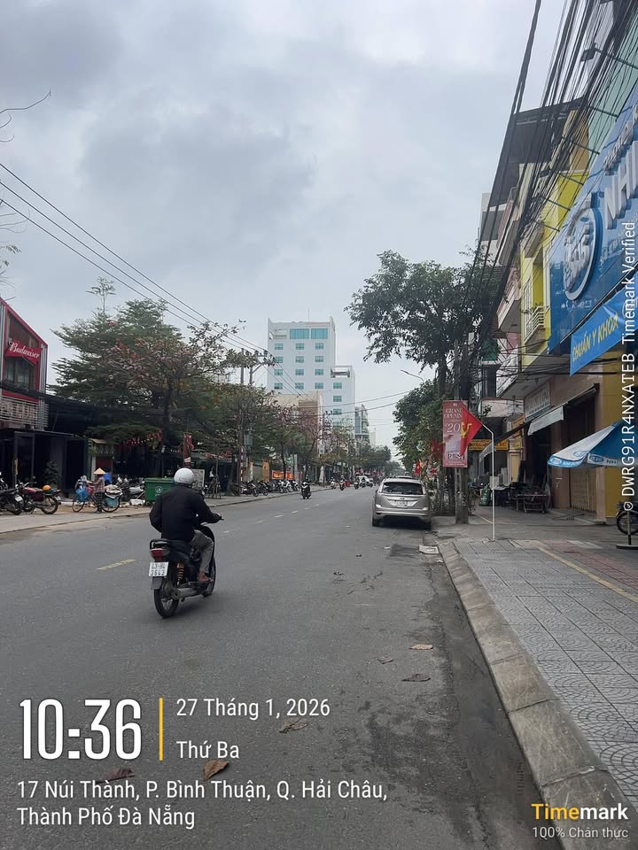 Nhà mặt tiền đường Núi Thành, Hải Châu, 103m² giá 17 tỷ - Đầu tư sinh lời cao!