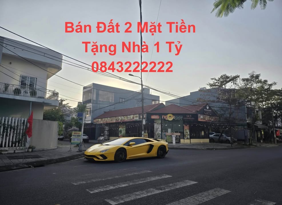 Đất 2 mặt tiền Trần Văn Trà - Trần Văn Cẩn, Cẩm Lệ 212m² giá 17.5 tỷ - Cơ hội đầu tư tuyệt vời!