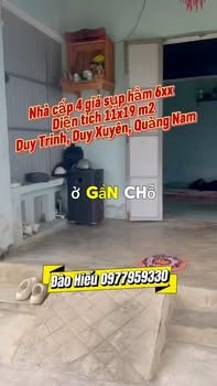 Đất nền Duy Xuyên 209m² giá 600 triệu - Tặng nhà cấp 4 ngay chợ