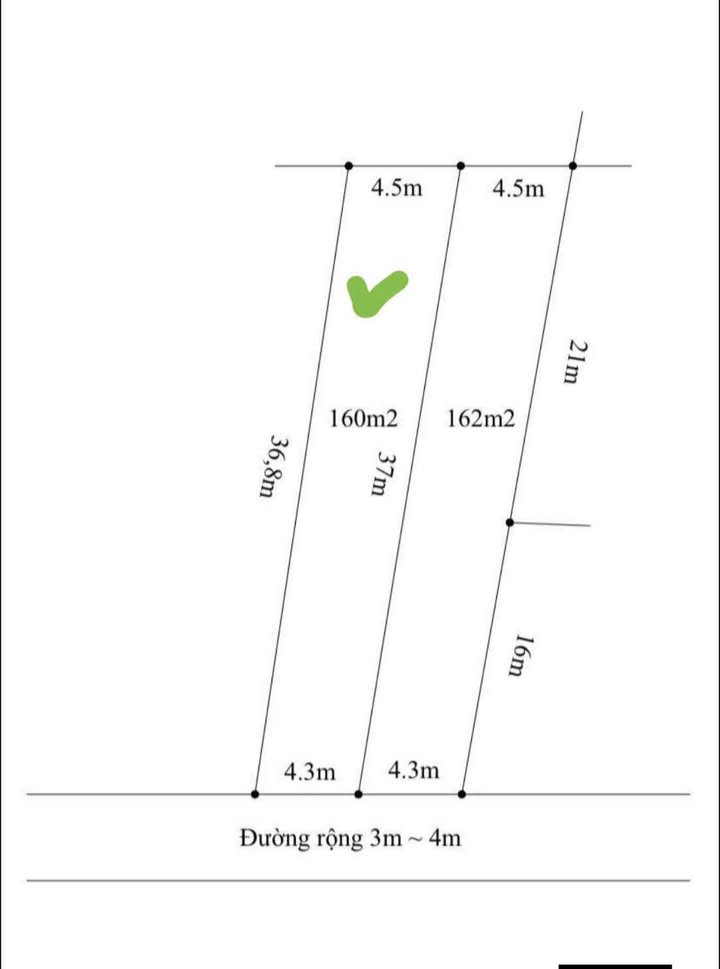 Đất thổ cư Bắc Hưng, Tiên Lãng 160m² giá đầu tư mềm - Cơ hội vàng cho F0!