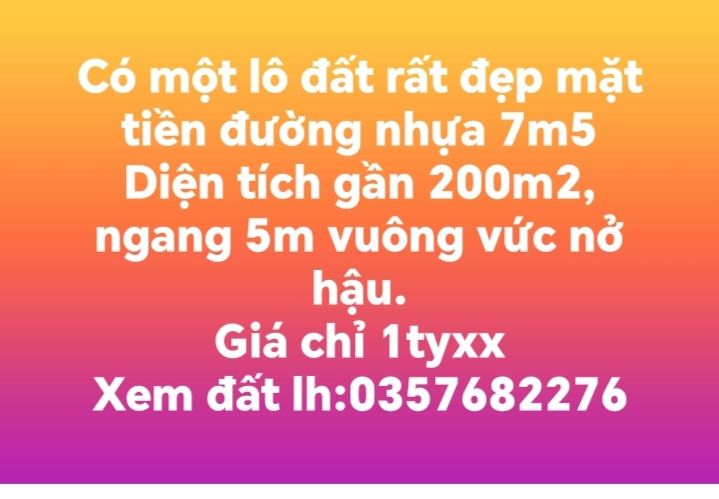 Đất nền Hòa Tiến, Đà Nẵng 200m² giá 1 tỷ - Cơ hội đầu tư tuyệt vời!