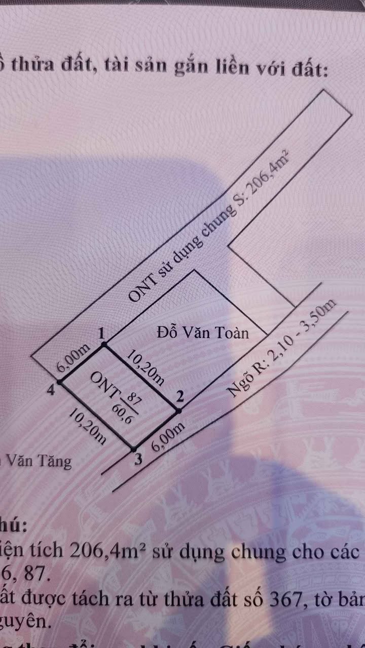 Đất nền 60m² tại Phường Nam Sơn, Quận An Dương chỉ 320 triệu - Sổ đỏ chính chủ