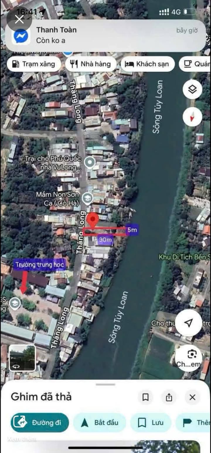 Đất mặt tiền đường Thăng Long, Hòa Phong, 200m² giá 3.8 tỷ - Cơ hội đầu tư tuyệt vời!