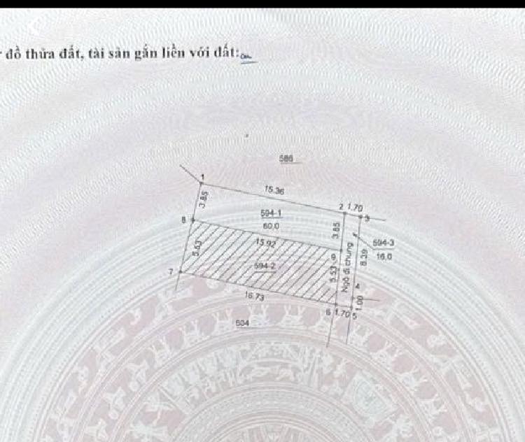 Đất Phú Lương, Hà Đông 60m² giá 7 tỷ - Sổ đỏ chính chủ, vị trí đẹp!