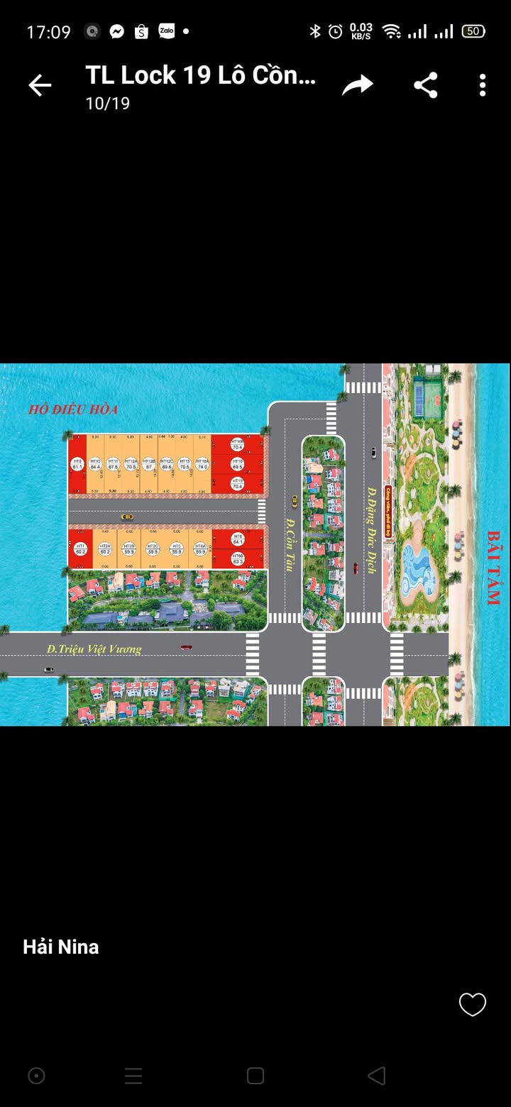 Bán lô đất 70m² Thị trấn Quất Lâm - Mặt tiền 5m - Giá chỉ 1 tỷ