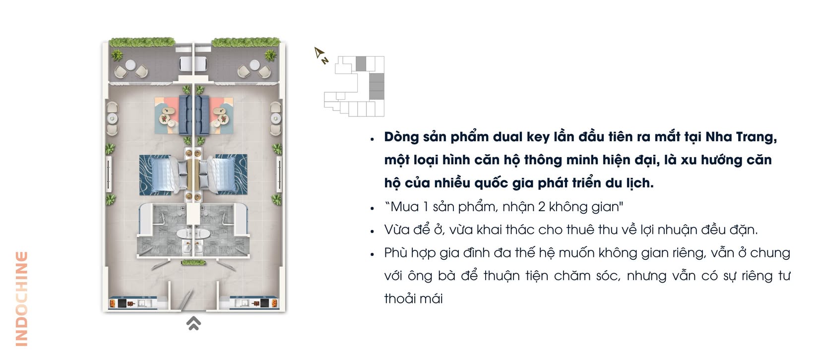 Condotel 4* Nha Trang 82m² giá 4.74 tỷ - Thiết kế 2 trong 1, bàn giao 2027!