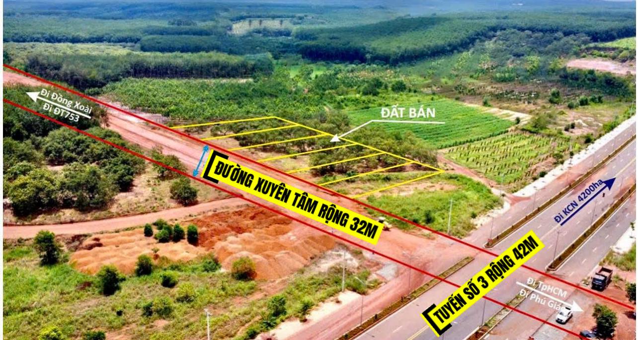 Đất nền Đồng Phú 200m² giá 500 triệu - Đầu tư sinh lời mạnh mẽ!